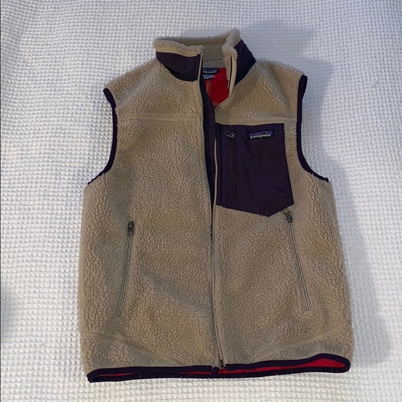 Patagonia Jackets & Blazers - Patagonia Retro-X vest with purple trim